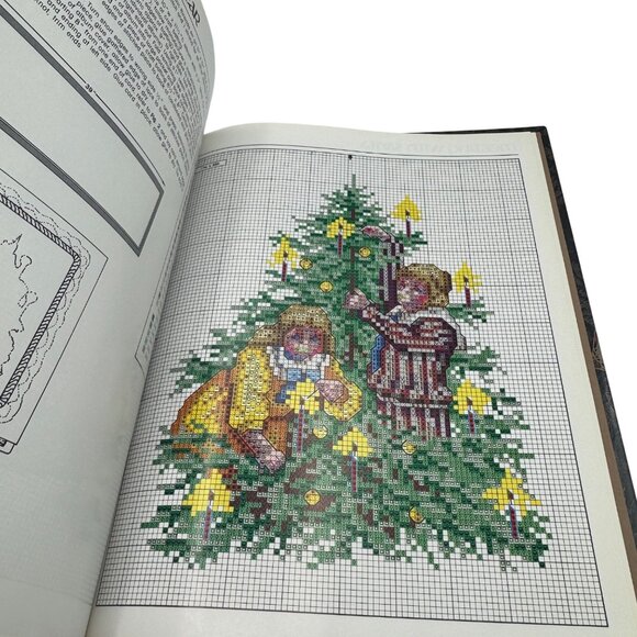 Christmas Portraits Cross-Stitch Pattern Book By Leisure Arts - Picture 4 of 8